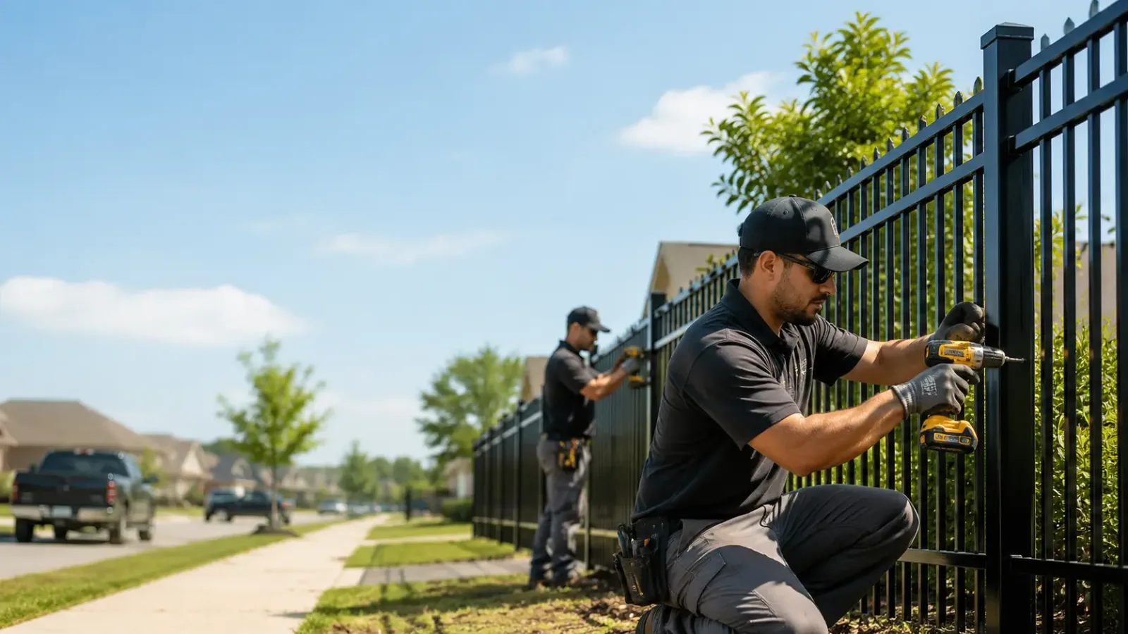 Metal Fence Installation in Danvers, IL
